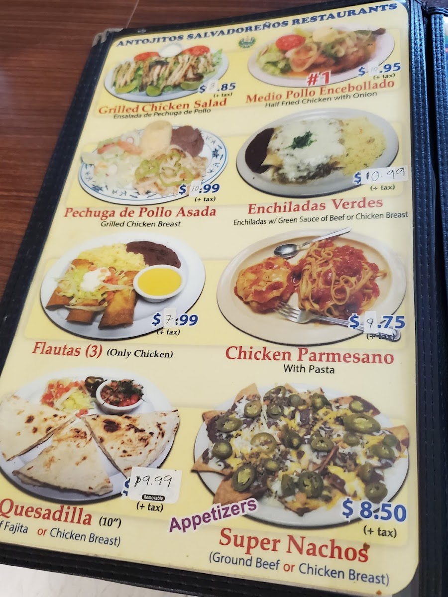 Antojitos Salvadorenos Menu - Image 4